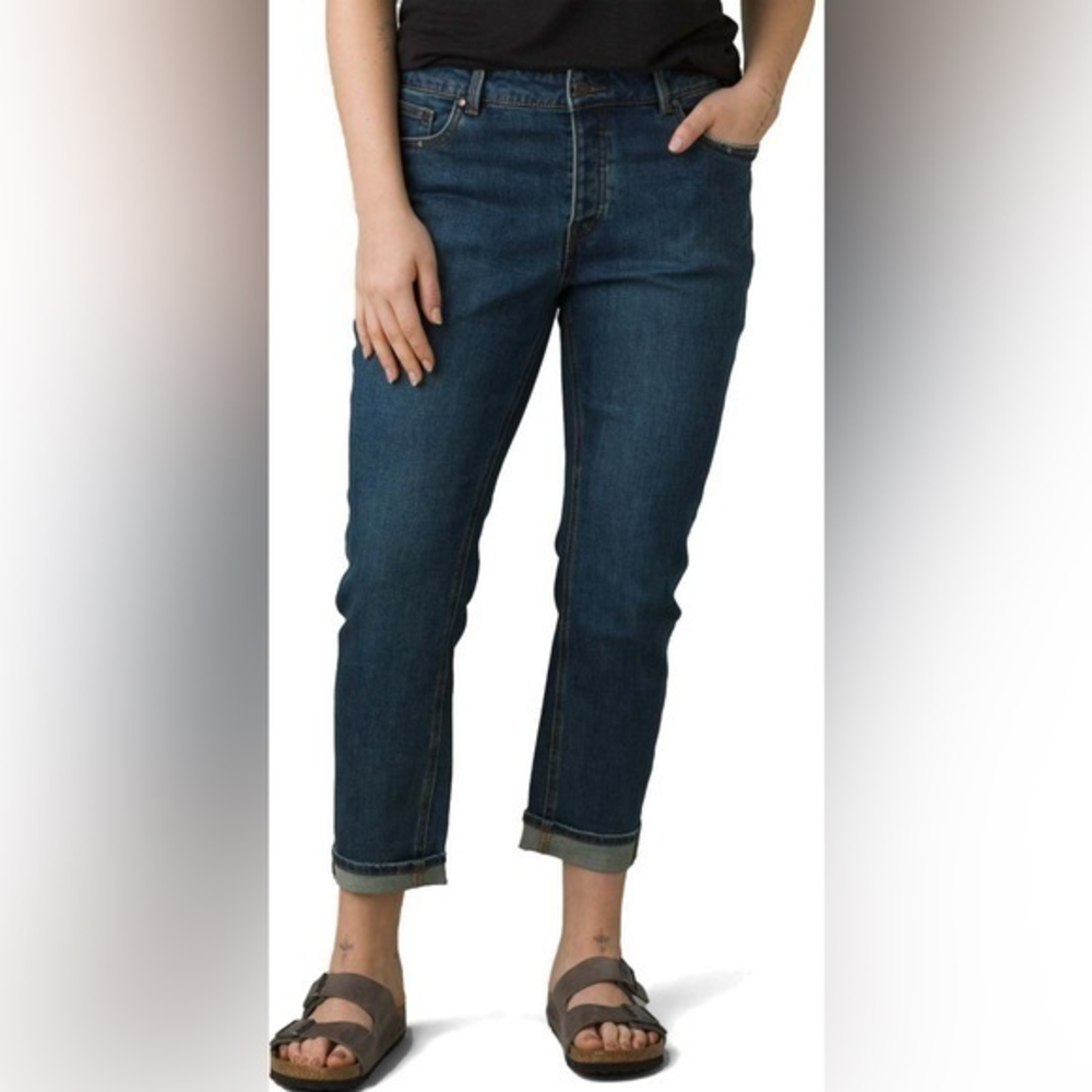 prana‎ Buxton Mid Rise Boyfriend Jean Size 10, 30 Waist